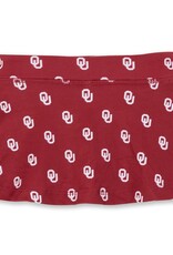 ZooZatz Toddler Girl's Crimson OU Flow Skort