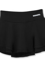 ZooZatz Youth Girl's Black Flutter Skort