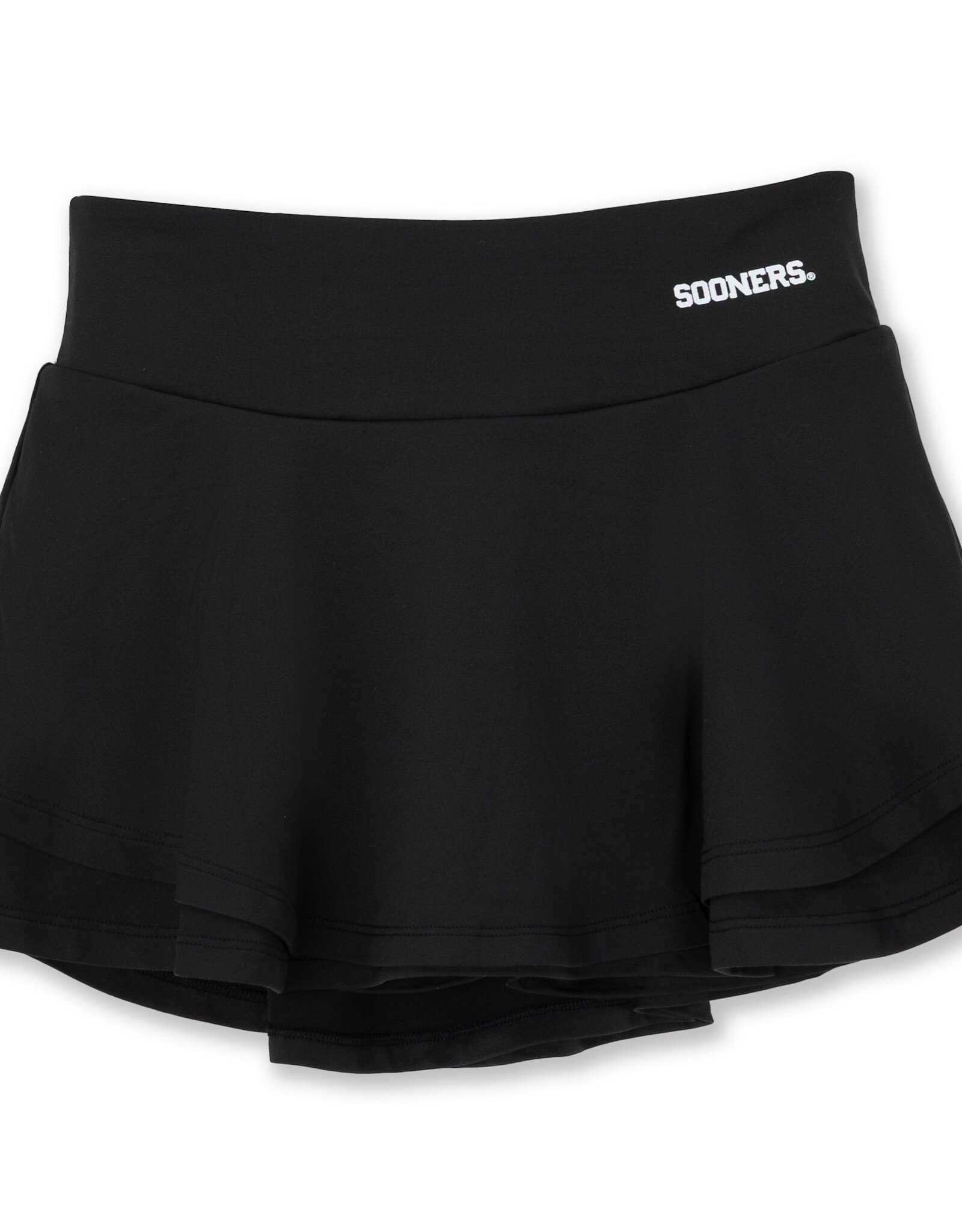 ZooZatz Youth Girl's Black Flutter Skort