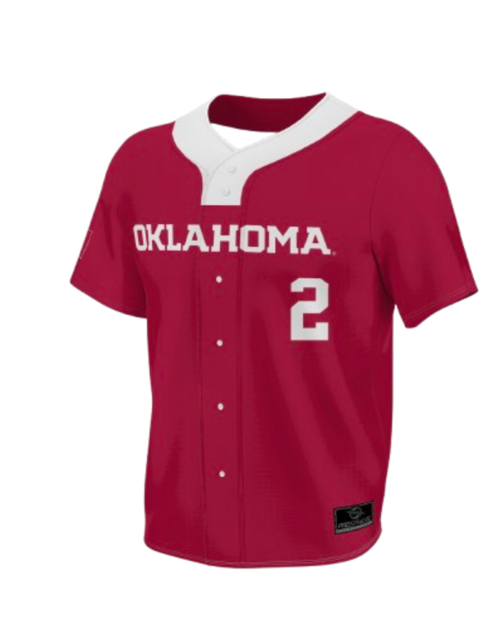Prosphere #2 McEnroe-Marinas OU Crimson Softball Jersey