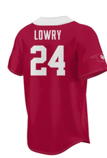 Prosphere Unisex 24 Lowry OU Crimson Softball Jersey