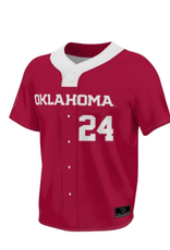 Prosphere Unisex 24 Lowry OU Crimson Softball Jersey