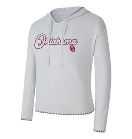 Concepts Sports Women's OU Hacci Knit Hoodie