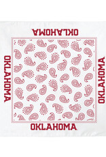 Jardine White Oklahoma Bandana