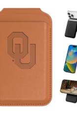 Jardine OU MagSafe Leather Phone Wallet w/ Stand