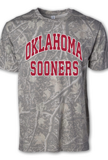 University Silkscreen Oklahoma Sooner Camo SS Tee