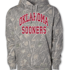 University Silkscreen Oklahoma Sooners Camo Hoodie
