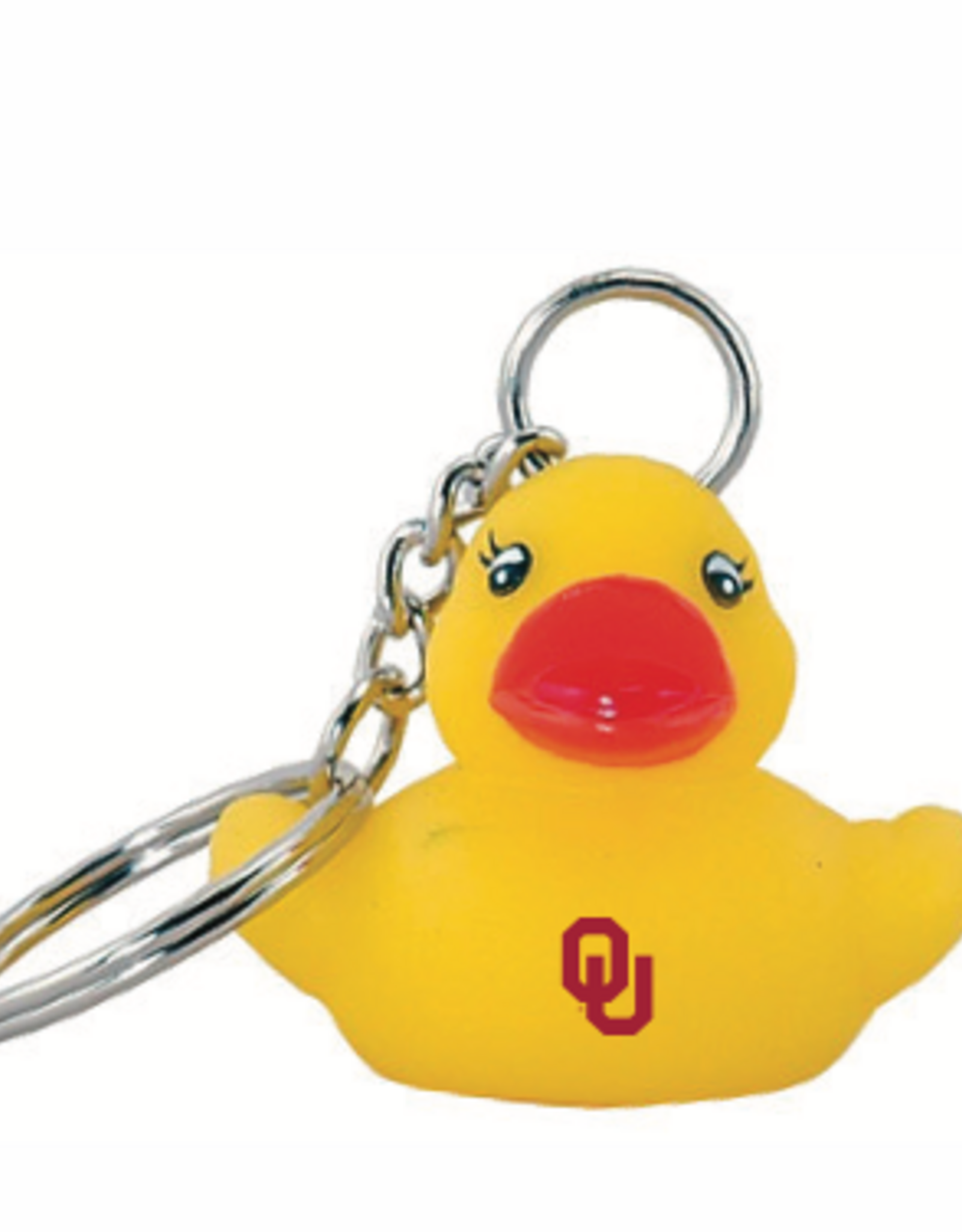 Neil Enterprises OU Rubber Duck Keychain