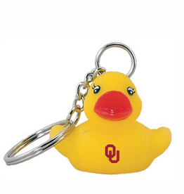 Neil Enterprises OU Rubber Duck Keychain