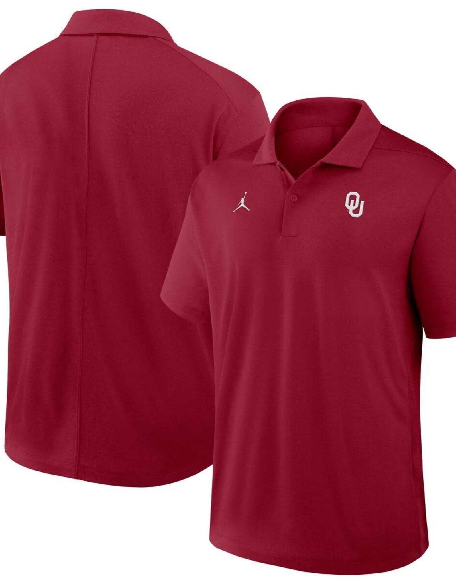 Jordan Jordan Oklahoma Step Right Up Crimson Polo