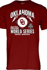 Blue 84 OU Sooners Baseball College World Series T-shirt