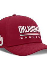 Jordan Rise Practice 5P Structured Adjustable Cap Crimson
