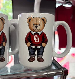 OU Teddy Bear 15oz Mug