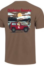 Image One Oklahoma Sooners Espresso Lake Day Pup SS Tee