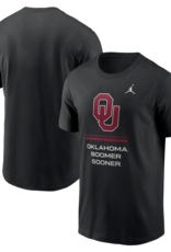 Jordan Jordan OU Defensive Stance Black Tee
