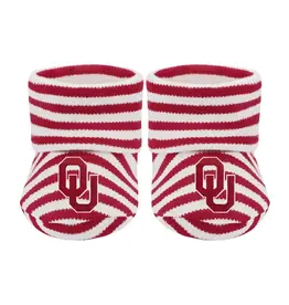 Creative Knitwear Newborn Striped OU Booties