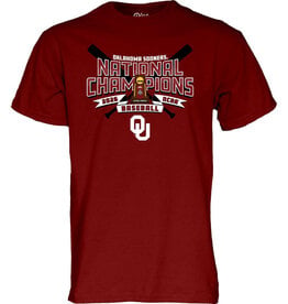 Blue 84 Blue 84 Crimson 2026 CWS National Champs Tee