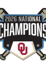 WinCraft OU 2026 CWS Champions Collector Pin