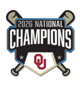 WinCraft OU 2026 CWS Champions Collector Pin