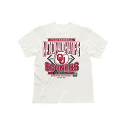 Retro Brand 2026 White Baseball Championship Years T-Shirt