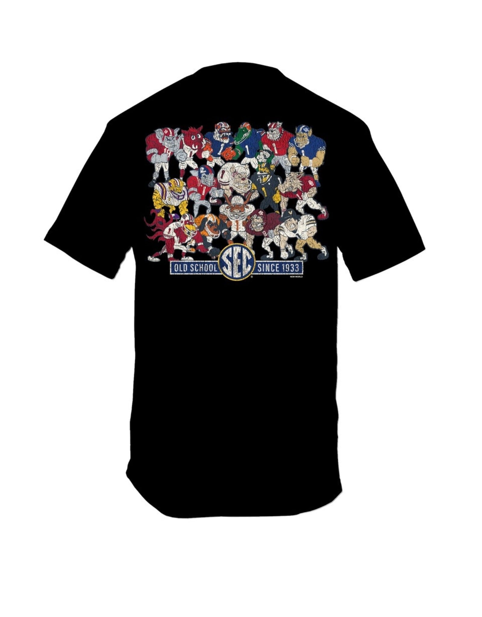 New World Graphics SEC Vintage Illustration Tee
