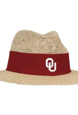 ahead Mens OU Gambler Straw Hat