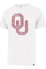 '47 Brand Men's '47 Brand OU White Wash Premier Franklin SS Tee