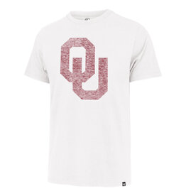 '47 Brand Men's '47 Brand OU White Wash Premier Franklin SS Tee