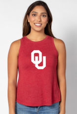 Chicka-d Chicka-d Women's Crimson OU Swing Tank
