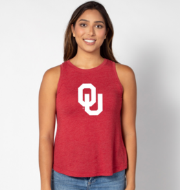 Chicka-d Chicka-d Women's Crimson OU Swing Tank