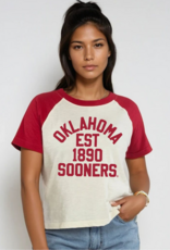 Chicka-d Chicka-d Women's Kick-Off Raglan Tee