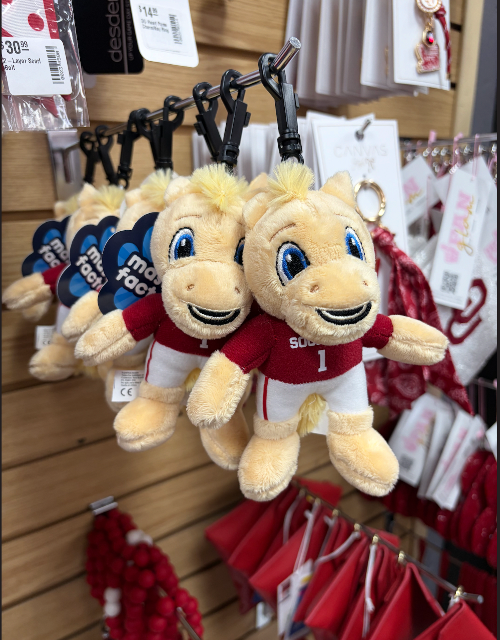 Mascot Factory Boomer Plush Mascot Mini Bag Clip