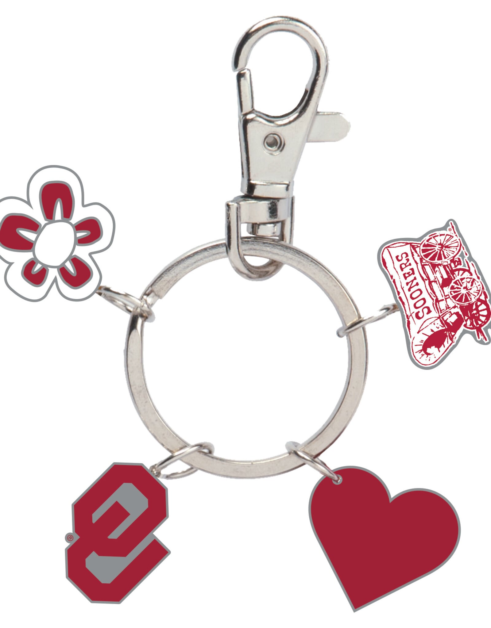 Neil Enterprises OU Charm Keytag