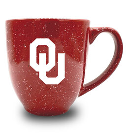 The Fanatic Group Crimson Speckled OU Coffee Mug