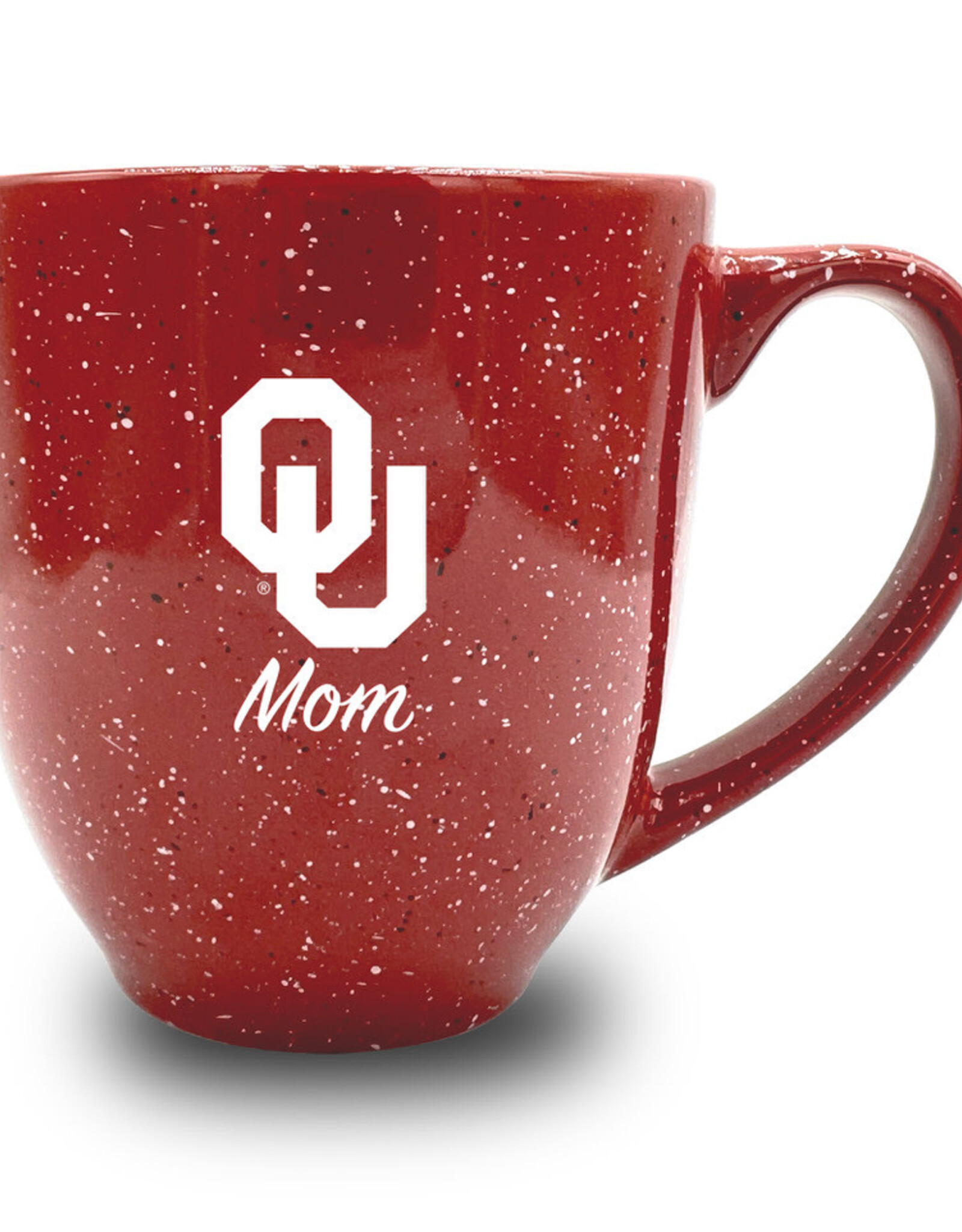 The Fanatic Group Crimson Speckled OU Mom Coffee Mug