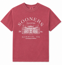 Comfort Colors Sooners Palace on the Prairie Tee