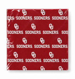 Spirit Products OU Sooners 16"X16" Dinner Napkin