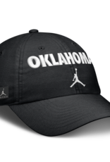 Jordan Jordan Oklahoma Black Velocity Adjustable Club Cap