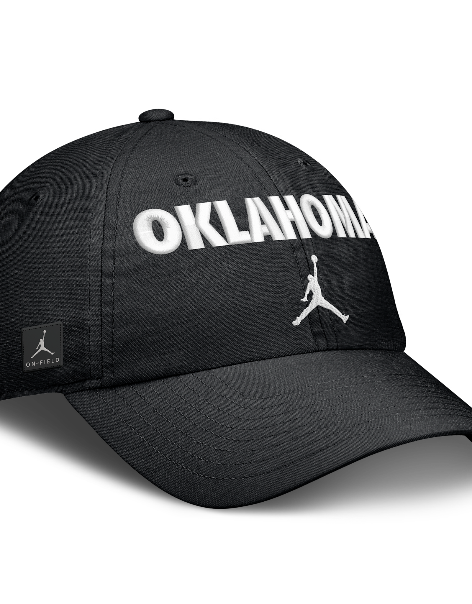 Jordan Jordan Oklahoma Black Velocity Adjustable Club Cap