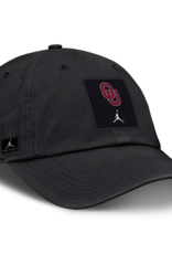 Jordan Jordan Black OU PVC Patch Unstructured On-Field Cap