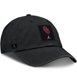 Jordan Jordan Black OU PVC Patch Unstructured On-Field Cap