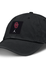 Jordan Jordan Black OU PVC Patch Unstructured On-Field Cap