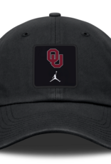 Jordan Jordan Black OU PVC Patch Unstructured On-Field Cap