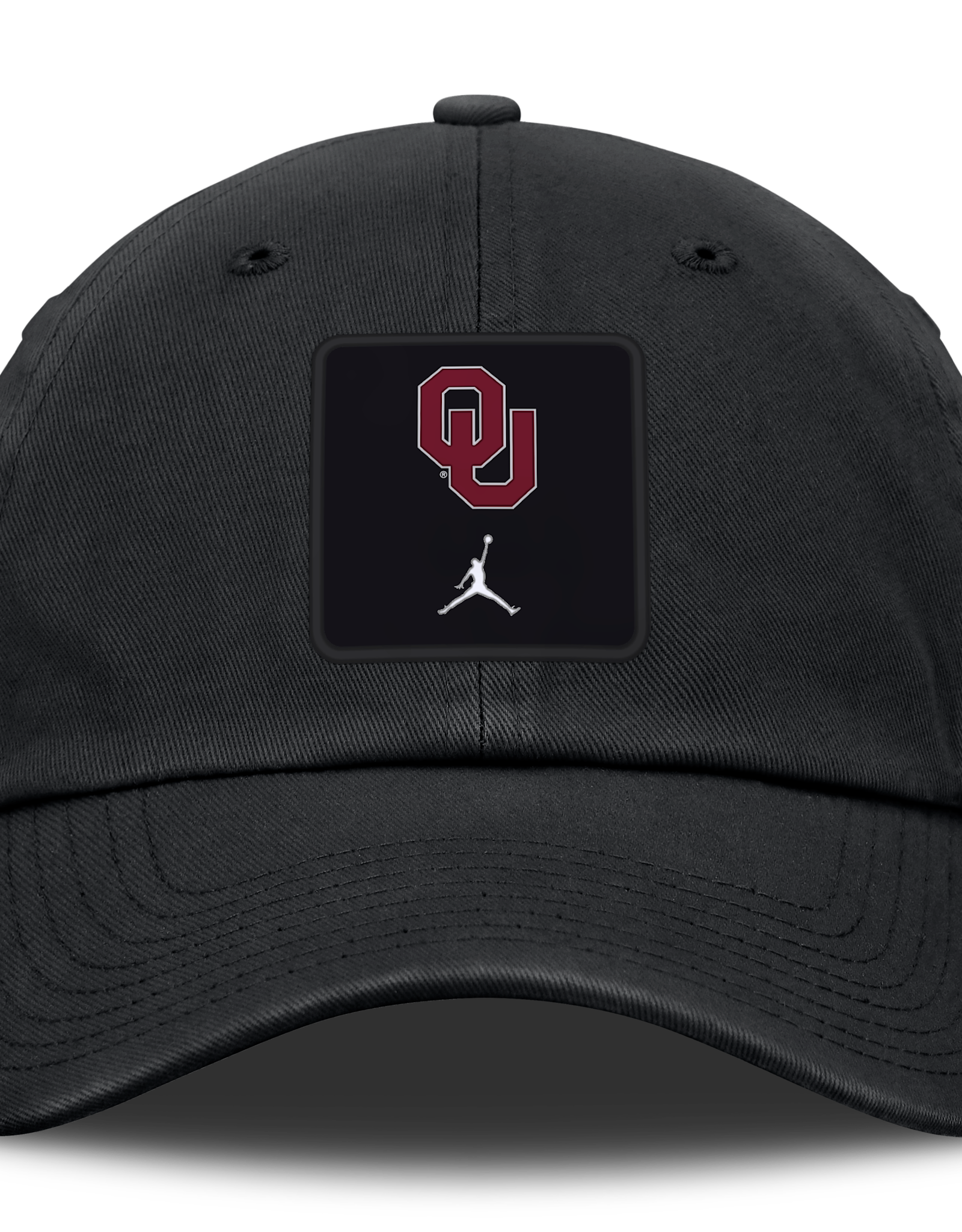 Jordan Jordan Black OU PVC Patch Unstructured On-Field Cap