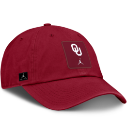 Jordan Jordan Crimson OU PVC Patch Unstructured On-Field Cap