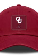 Jordan Jordan Crimson OU PVC Patch Unstructured On-Field Cap