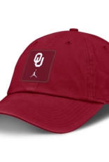 Jordan Jordan Crimson OU PVC Patch Unstructured On-Field Cap