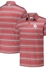 Columbia Men's OU PFG Super Terminal Tackle Stripe Polo