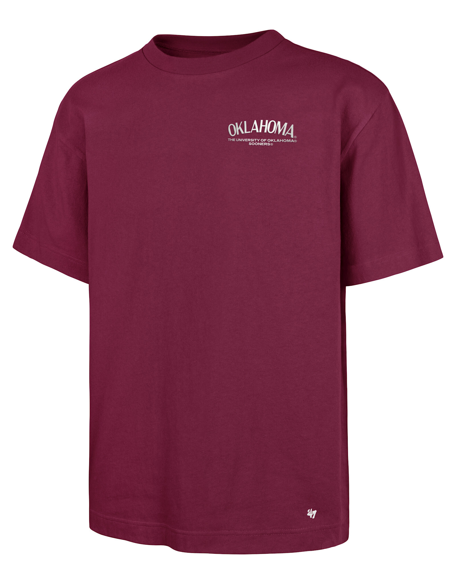 '47 Brand Men's '47 Brand Oklahoma Sooners Crimson Constantine Foundation Tee