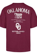 '47 Brand Men's '47 Brand Oklahoma Sooners Crimson Constantine Foundation Tee